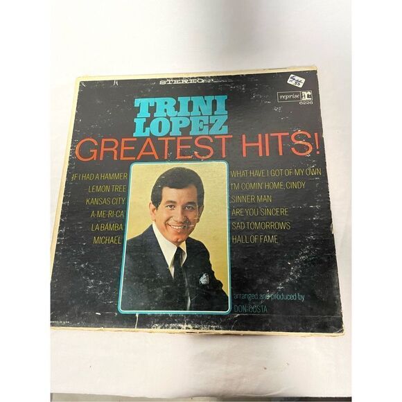 Trini Lopez greatest hits vinyl records - Picture 1 of 10